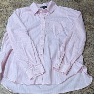 Women’s Striped Button Down